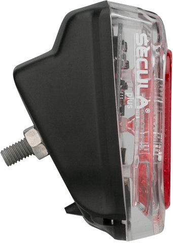 busch+müller Lampe Arrière à LED Secula Plus (StVZO) - rouge-transparent/fixation aux gardes-boue