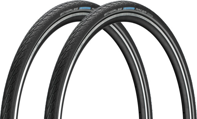 Schwalbe Marathon Racer 28" Drahtreifen 2er-Set - schwarz-reflex/28 "/35 mm/35-622/1.35 "