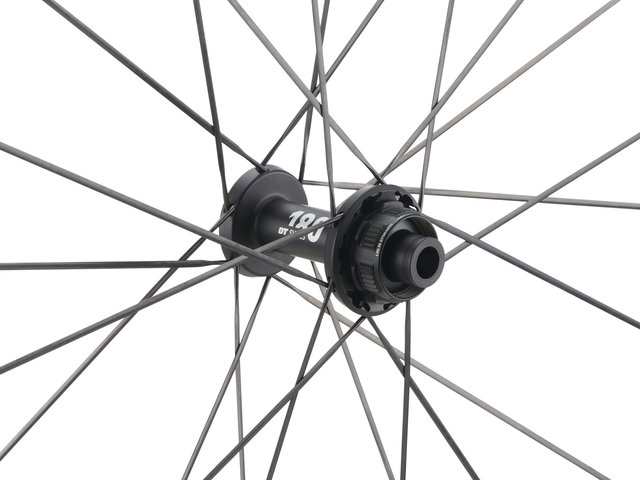 DT Swiss ERC 1100 DICUT 35 Carbon Disc Center Lock 27,5" Laufradsatz - schwarz/Shimano Road/142 mm/100 mm/27,5" (650B)/100 mm/Shimano Road/100 mm/142 mm/Non Boost/Non Boost