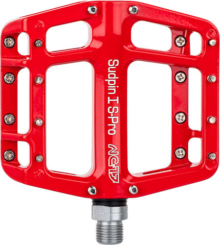 NC-17 Sudpin I S-Pro Platform Pedals - red