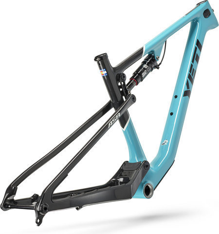 Yeti Cycles Kit de cuadro ASR Turq Carbon 29" - turquoise/115 /M/12 mm Eje Pasante