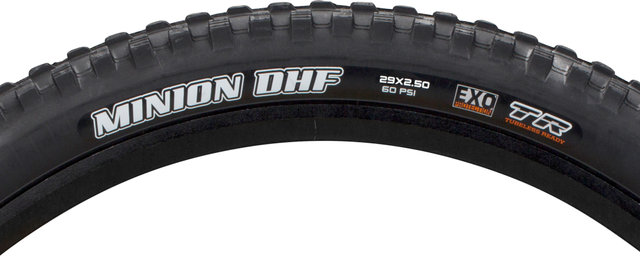 Maxxis Minion DHF Dual EXO WT TR 29" Folding Tyre - black/29x2.5