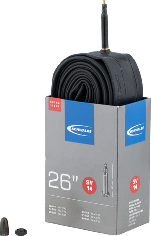 Schwalbe Chambre à Air 14 Extralight pour 26" - universal/26 x 1,5-2,35 SV 40 mm