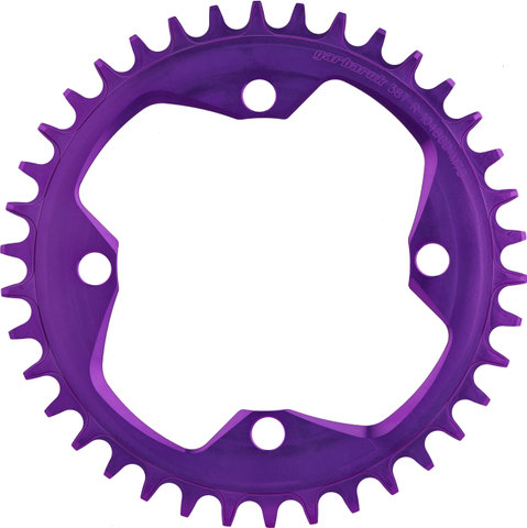 Garbaruk Chainring Round 104 mm BCD Single-Speed - violet/38 