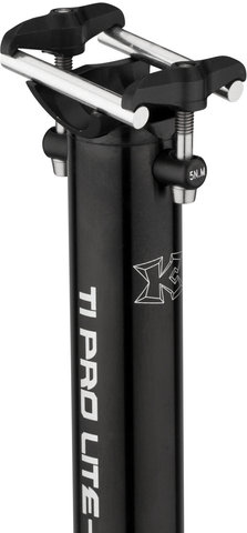 KCNC Ti Pro Lite Seatpost, 400 mm - black/34.9 mm