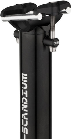 KCNC Ti Pro Lite Sattelstütze 400 mm - schwarz/34,9 mm