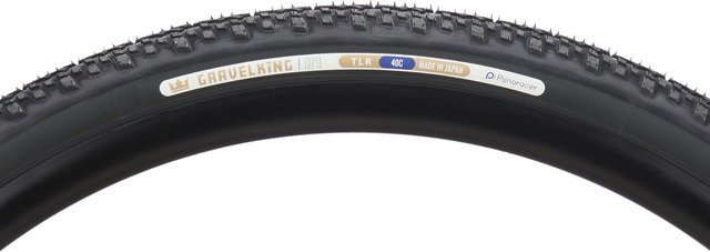 Panaracer Pneu Souple GravelKing X1 TLR 28" Modell 2024 - black-black/28 /40 /40-622