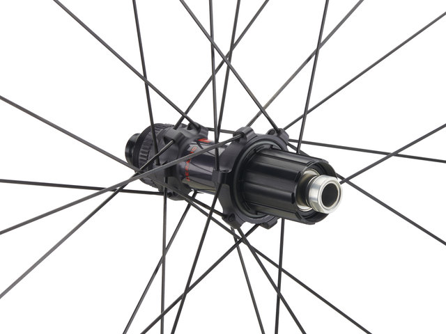 Fulcrum Juego de ruedas Speed 25 DB Disc Center Lock Carbon 28" - negro/Non Boost/Non Boost/142 mm/100 mm/28"/Shimano carretera/100 mm/Shimano carretera/100 mm/142 mm