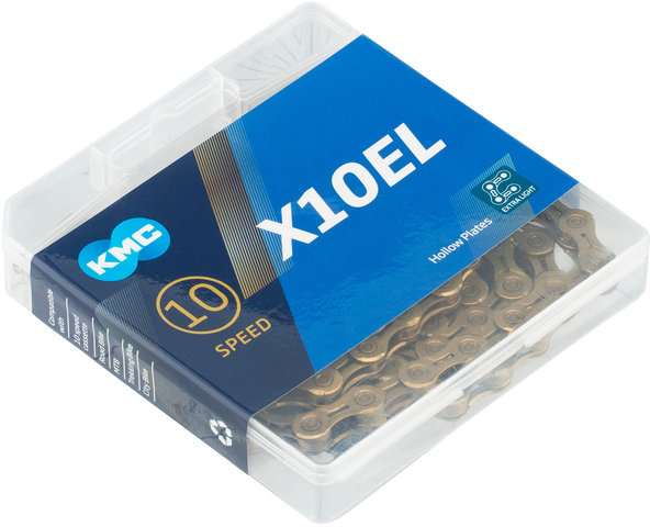 KMC X10EL 10-speed Chain - titanium nitride gold/10-speed