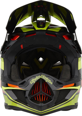 Troy Lee Designs D4 Carbon MIPS Helm - omega black-yellow/57 - 58 cm