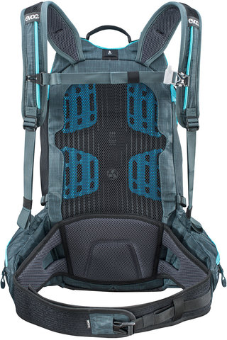 evoc Explorer Backpack - heather slate-heather neon blue/30 litres