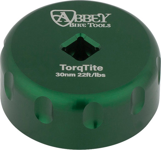 Abbey Bike Tools Bottom Bracket Socket Single Sided for Enduro Bearings Torq Tite - green