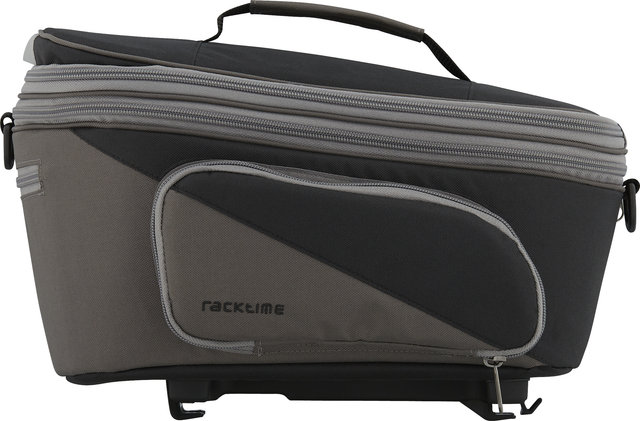 Racktime Talis Plus 2.0 Pannier Rack Bag - carbon black-stone grey/15000 ml