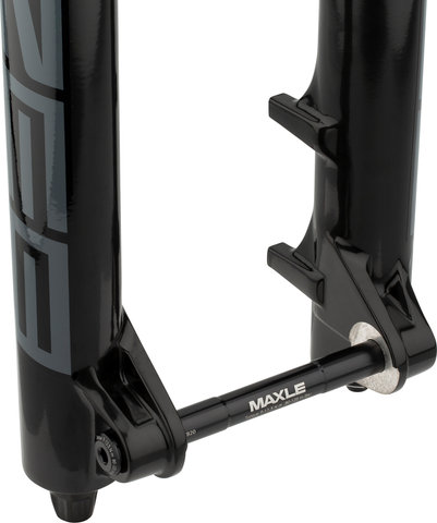 RockShox ZEB R Dual Position Air Boost 27.5" Suspension Fork - gloss black/15 mm Thru Axle/180 mm/44 mm/1 1/8" - 1,5" tapered/110 mm/27.5" (650B)/110 mm/110 mm