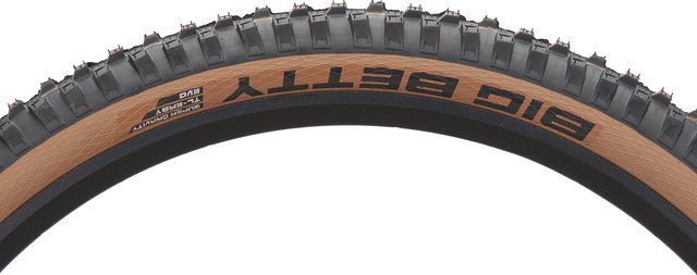 Schwalbe Cubierta plegable Big Betty Evolution ADDIX Soft Super Gravity 29" - negro-bronze skin/29 /62 /62-622/2.4 