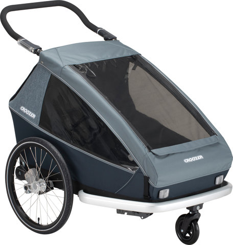 Croozer Remorque pour Enfants Kid Vaaya 2 - graphite blue/20"