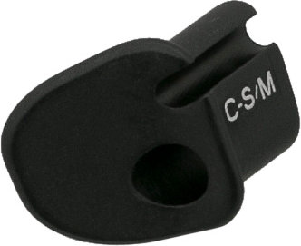 OPEN Head Tube Cable Guide, Di2 - black/S/M