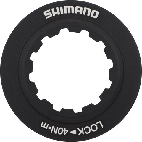 Shimano Bremsscheibe RT-EM810 Center Lock Innenverzahnung für STEPS - silber-schwarz/160 mm