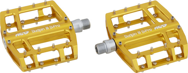 NC-17 Pedales de plataforma Sudpin III S-Pro - gold