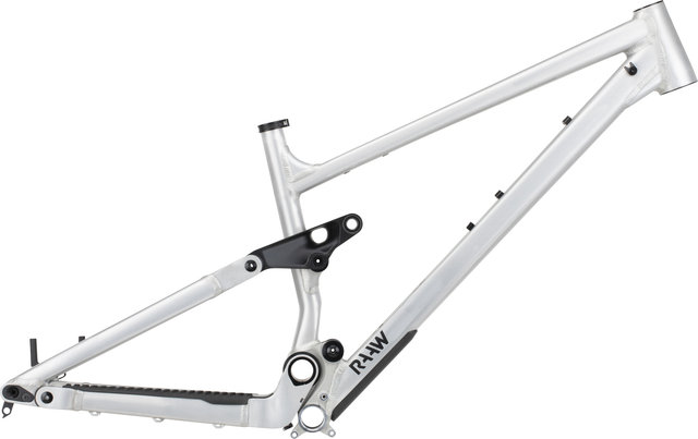 RAAW Mountain Bikes Jibb 29" Frameset w/ Essentials Kit - raw matte/135 mm/M/12 mm Thru Axle