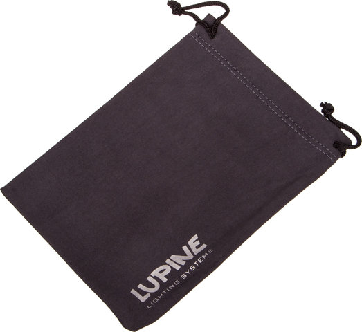 Lupine Microfiber Pouch - black/small