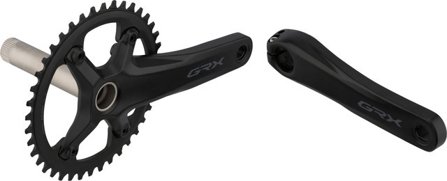 Shimano GRX FC-RX600-1 Crankset - black/170,0 mm