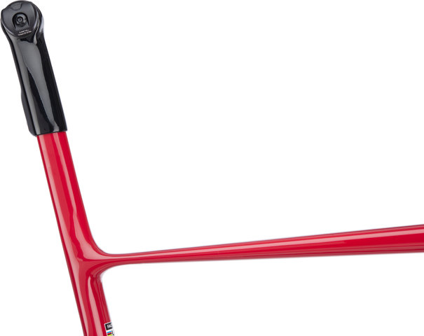 Factor Kit de cuadro de carbono O2 V.A.M. Disc T47a SRAM DUB modelo 2023 - red velvet/54 cm, 110 mm x 38 cm, SB 0 mm