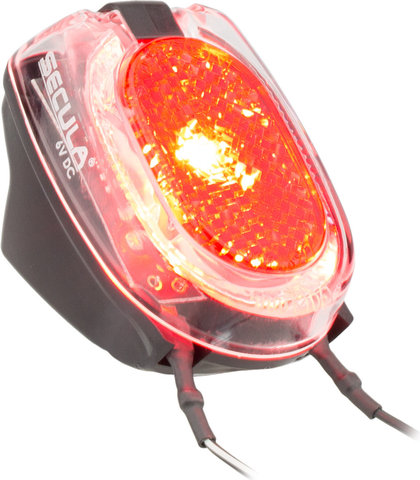 busch+müller Secula E LED Rear Light - StVZO Approved - transparent red