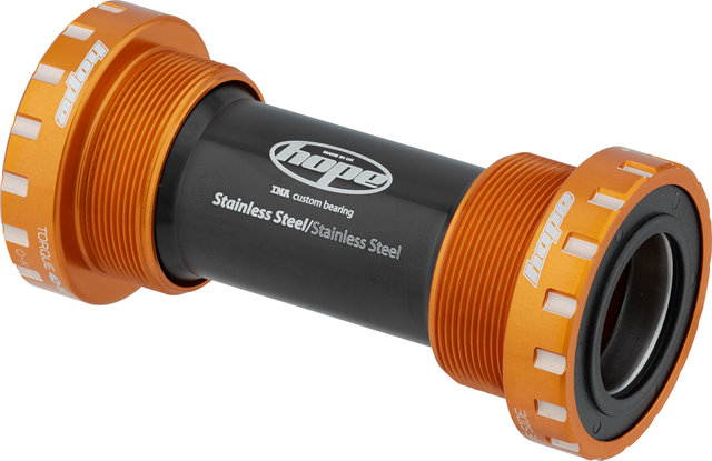 Hope Edelstahl MTB Innenlager - orange/BSA 68/73