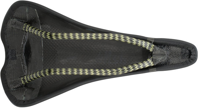tune Speedneedle 20TWENTY Carbon Sattel mit Leder - schwarz/135 mm