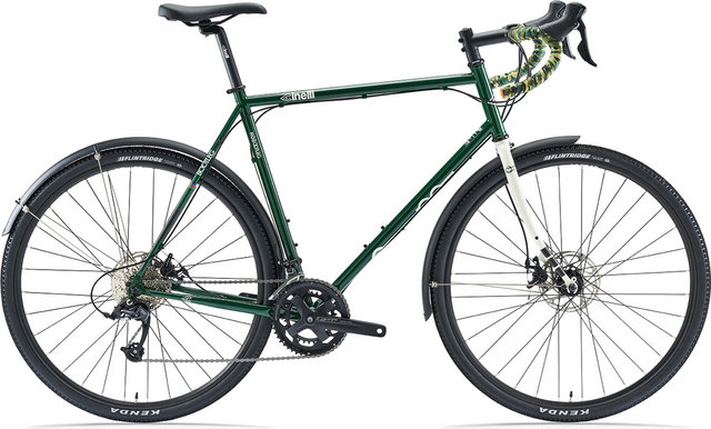 Cinelli Vélo Hobootleg Easy Travel Microshift Sword 2x10 - forever green/55 /M/28"