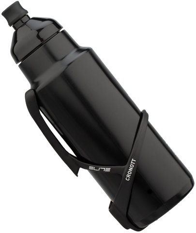 Elite Crono TT Carbon Flaschenhalter + Aero Bottle Trinkflasche