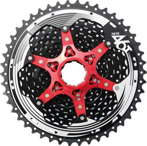 SunRace Cassette CSMX8 11 vitesses - black chrome/11-46