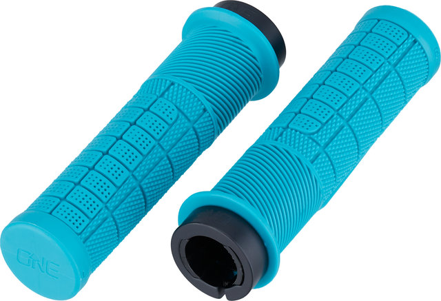 OneUp Components Puños gruesos con cierre - turquoise/138 mm