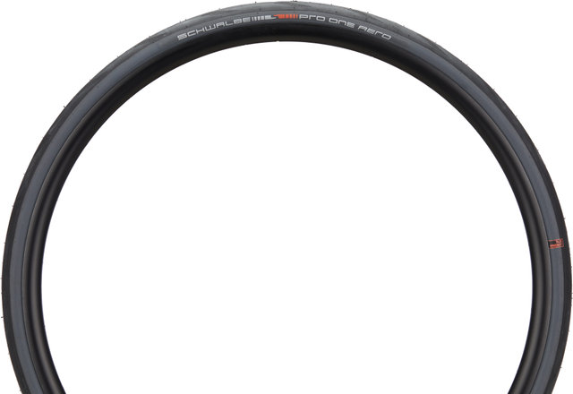 Schwalbe Pro One Aero Front Evolution ADDIX Race TLE 28" Faltreifen - schwarz-grau/28 "/28 mm/28-622