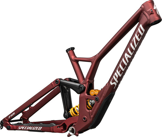 Specialized Kit de cadre Demo Race 29" / 27,5" modèle 2024 - satin red sky-white/200 /L/Axe Traversant 12 mm