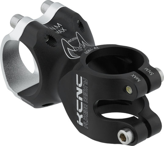 KCNC Fly Ride 5° 31.8 Stem - black-silver/50 mm