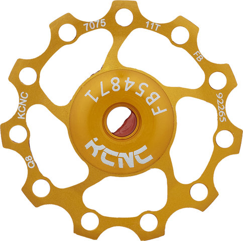 KCNC Aluminium Derailleur Pulleys - gold/11 tooth