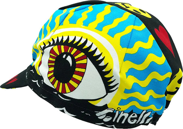 Cinelli Gorra de ciclismo Art Program - ana benaroya-eye of the storm/one size