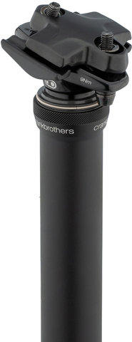 crankbrothers Tija de sillín Highline 3 100 mm - black/30,9 mm / 370 mm / SB 0 mm