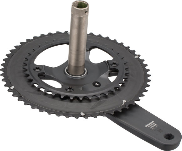 Shimano Ultegra Kurbelgarnitur FC-R8000 Hollowtech II - anthrazit/175,0 mm 36-52