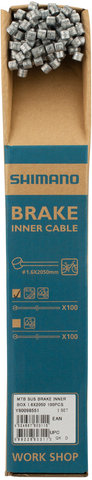 Shimano Cable de frenos MTB - 100 piezas - universal/universal