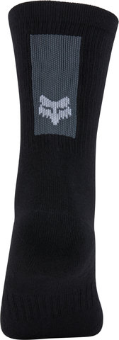 Fox Head Chaussettes 8" Defend Modèle 2024 - black/39 - 43