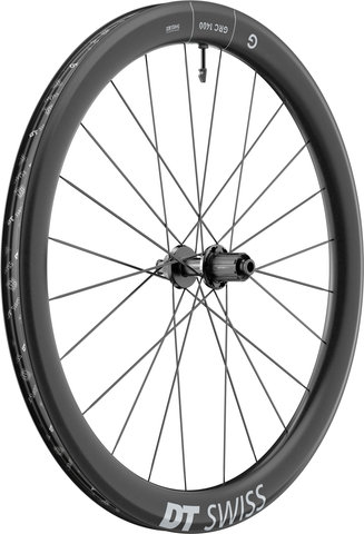 DT Swiss GRC 1400 DICUT 50 Disc Center Lock 28" Wheelset - black/142 mm/100 mm/28"/Shimano Road/100 mm/100 mm/142 mm