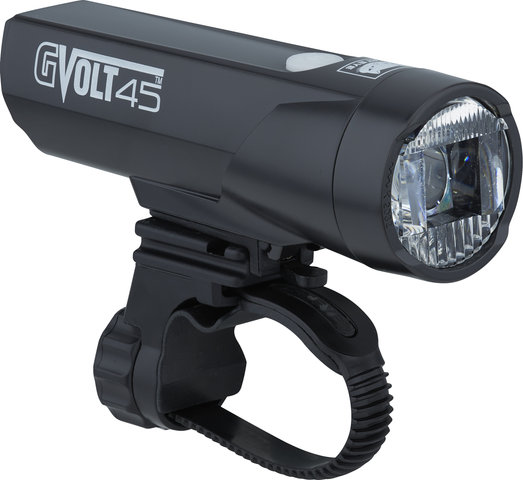 CATEYE Luz delantera GVolt 45 LED con aprobación StVZO - negro