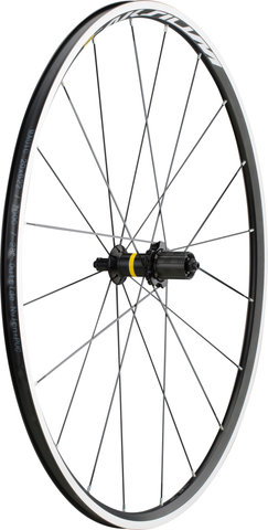 Mavic Aksium Laufradsatz - schwarz/130 mm/100 mm/28"/Shimano Road/100 mm/Shimano Road/100 mm/130 mm