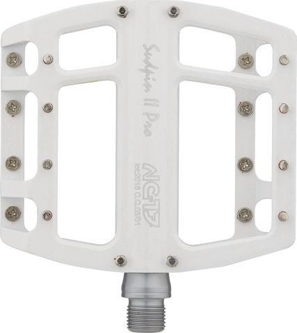 NC-17 Sudpin II Pro Platform Pedals - white