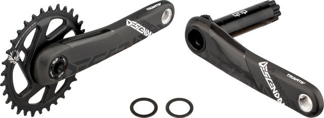 Truvativ Set de Pédalier Descendant Carbon Eagle Boost Direct Mount DUB 12 vit. - black/175,0 mm