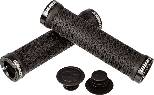 SRAM MTB Locking Handlebar Grips - black