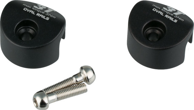 3T End Caps for Ionic / Palladio / Exploro - black/7 x 10 mm